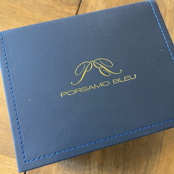 NWT NIB Men’s Porsamo Bleu Benedict double movement croc embossed leather strap - Picture 13 of 16